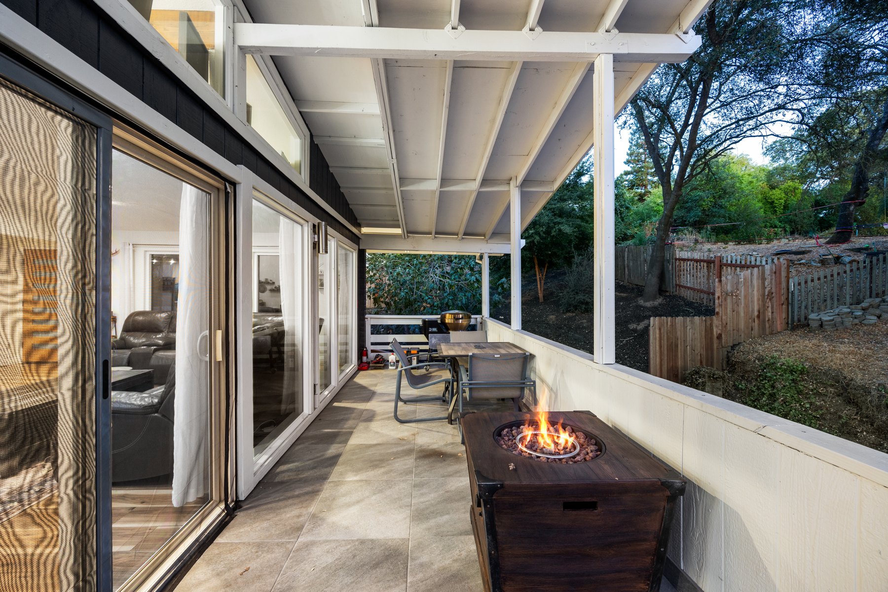 Fire patio